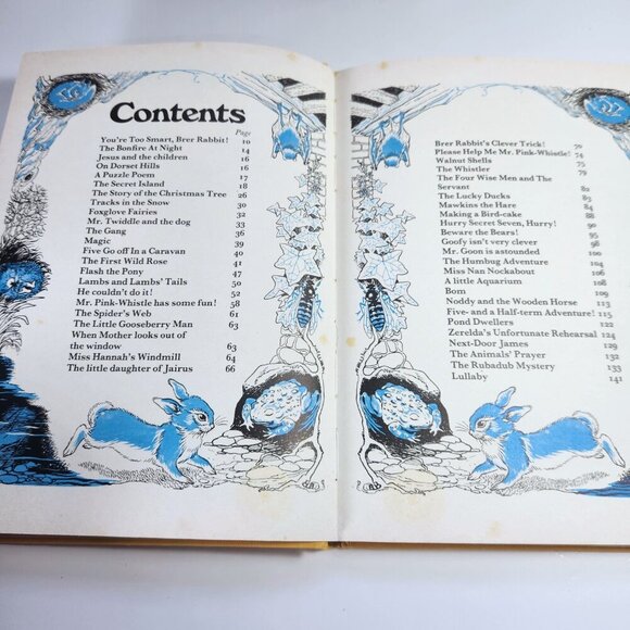 The Big Enid Blyton Book 1976 Hardcover DJ Hamlyn 140 Pgs. Colour Illustrated - Picture 11 of 16